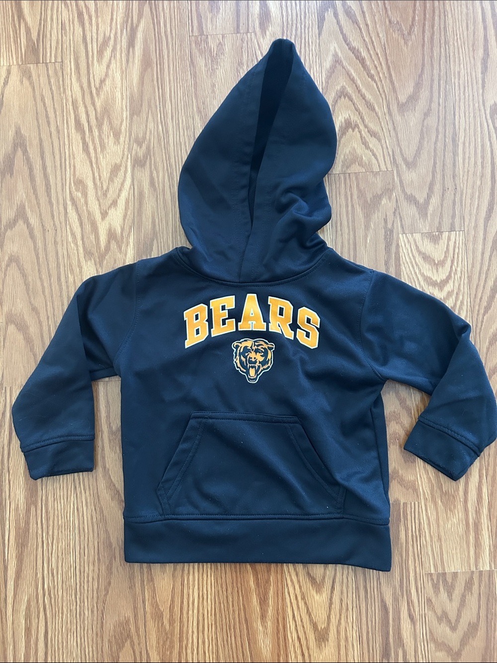 Kids Navy 'Bears' Hooded Pullover Sweatshirt
